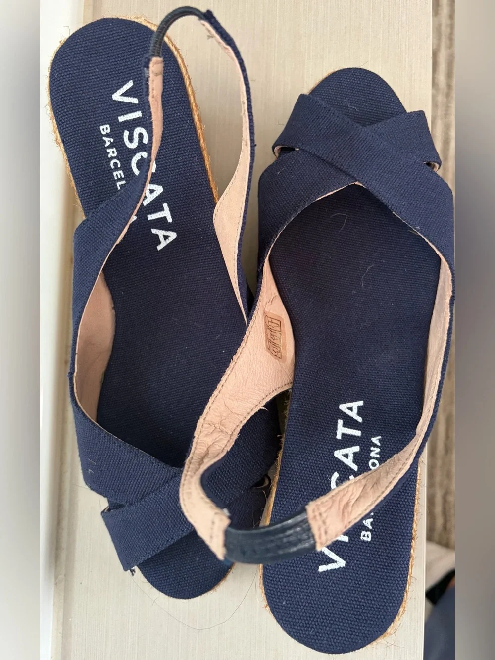 viscata navy canvas